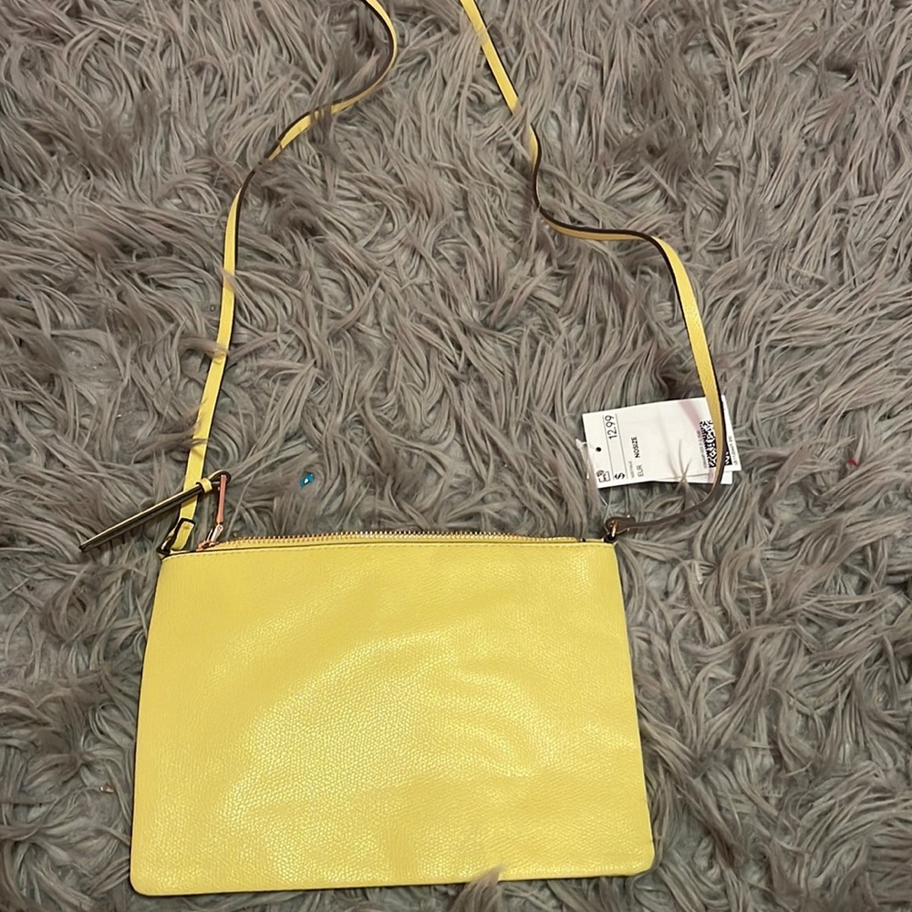 Yellow crossbody